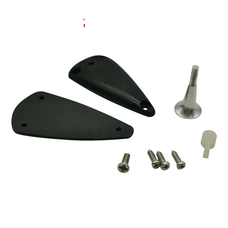 XAERO 2 Sets Aluminum Adjustable Horns for RC Airplane, Triangular Base, Electric Foam Model Replacement Parts