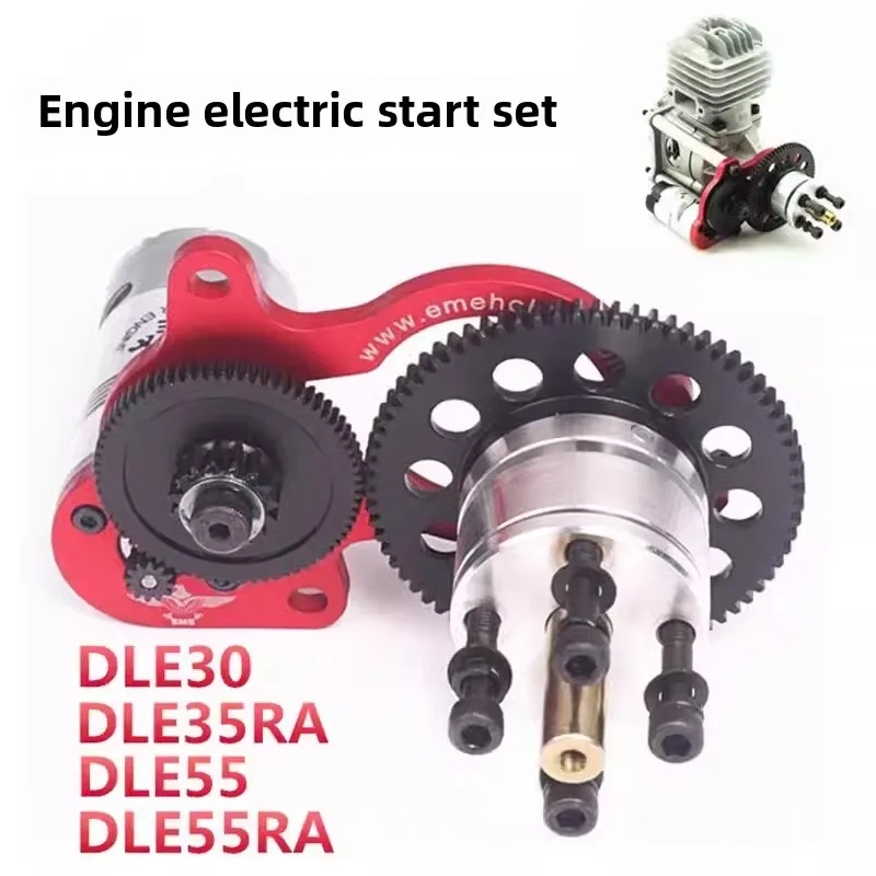 DLE Electric Starter for 30-55CC Gas Engines Compatible with EME35/60 DA55 RC Airplane