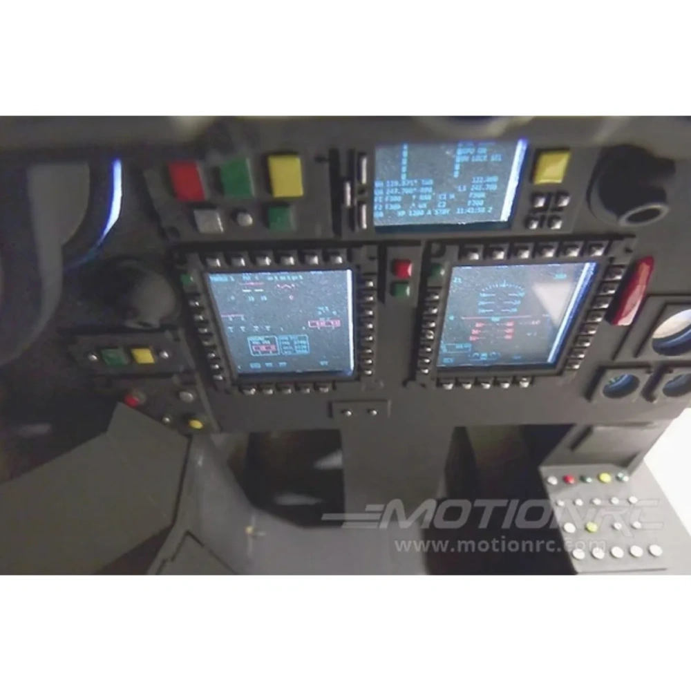 ROBAN 700 Size AH-64 ARF Navy Scale Helicopter Fuselage Fiberglass Body Shell with Mechanics Ready