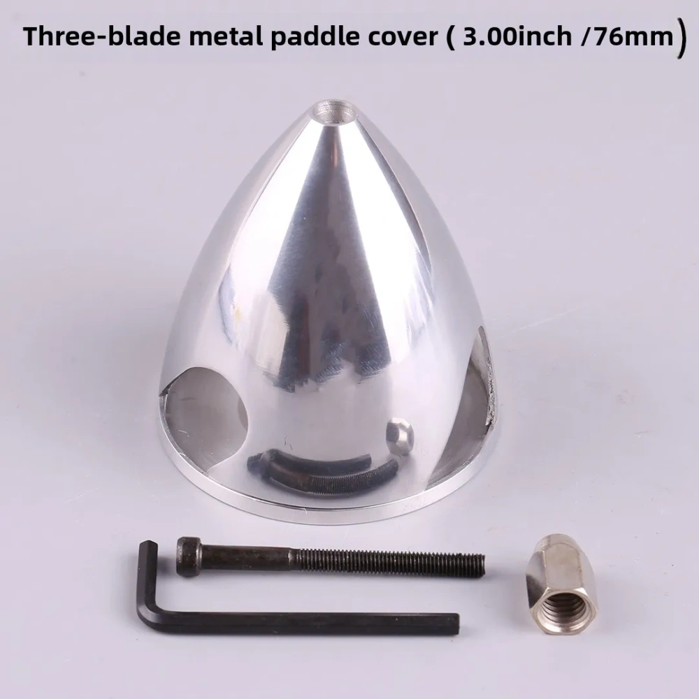 XAERO 3-Blade Aluminum Spinner 1.25-4 Inch for Gas RC Airplane Engine with CNC Balanced Design
