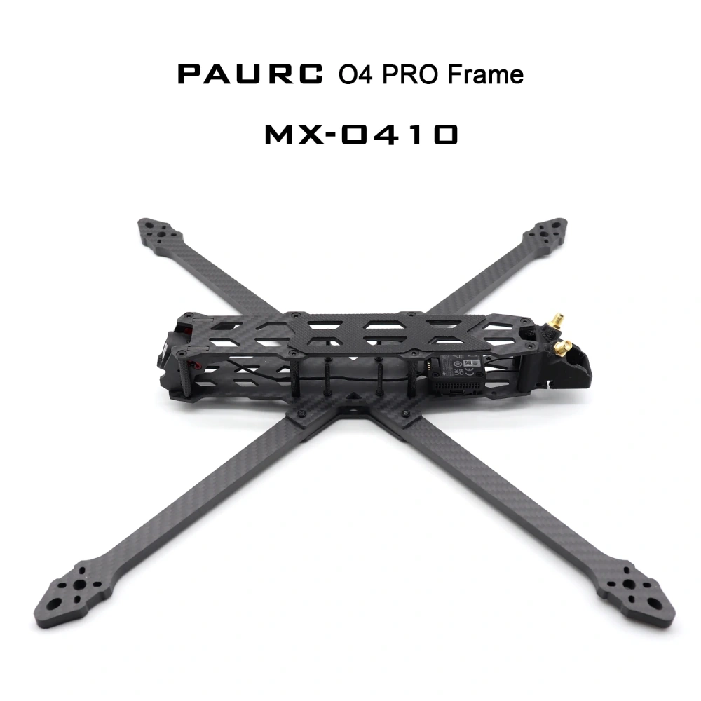PAURC MX-O410 O4 PRO 10 Inch Long Range FPV Frame Integrated Antenna Design for Endurance Flight