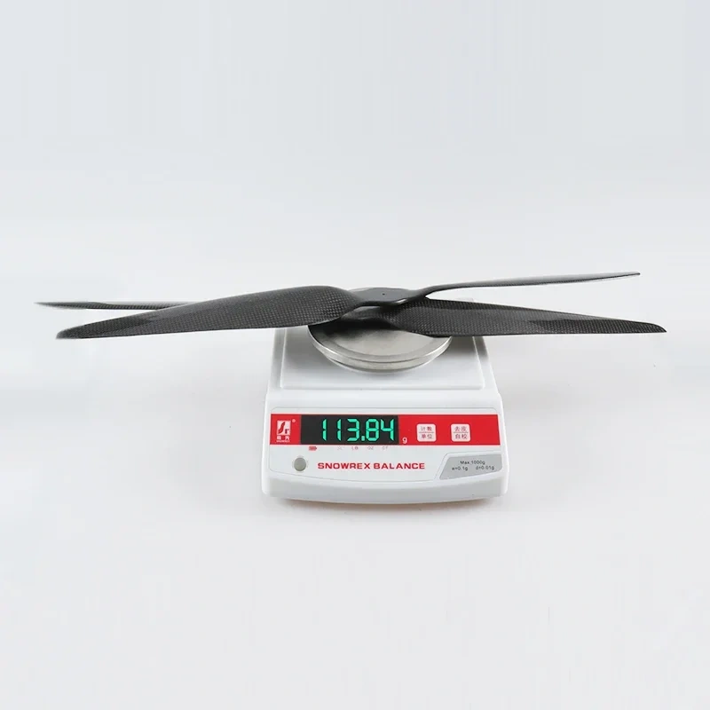 Xpower 22 Inch Carbon-Fiber Fixed Wing Propellers 2275 UAV Drone Blades for Long Flight (Pair)