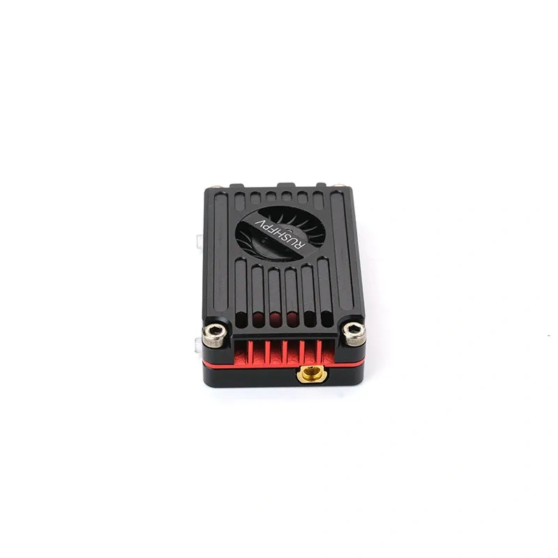 RUSHFPV MAX SOLO CNC Heatsink Case - 2.5W High Power Upgrade Shell for Better Cooling & Stable Output in Long Range FPV