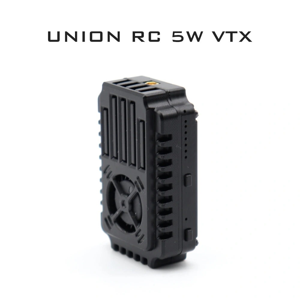 UNIONRC 5.8GHz 5W 80CH FPV Video Transmitter - High Power VTX for Extreme Long Range & Penetration, Smart Audio Support