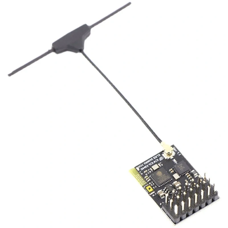 ExpressLRS ELRS 2.4Ghz 7CH PWM Receiver - CYCLONE RC Open Source, High Refresh Rate, Long Range for FPV Drone Quadcopter