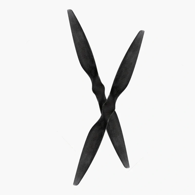 Xpower 22 Inch Carbon-Fiber Fixed Wing Propellers 2275 UAV Drone Blades for Long Flight (Pair)