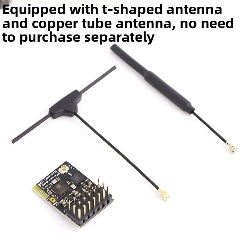 ExpressLRS ELRS 2.4Ghz 7CH PWM Receiver - CYCLONE RC Open Source, High Refresh Rate, Long Range for FPV Drone Quadcopter