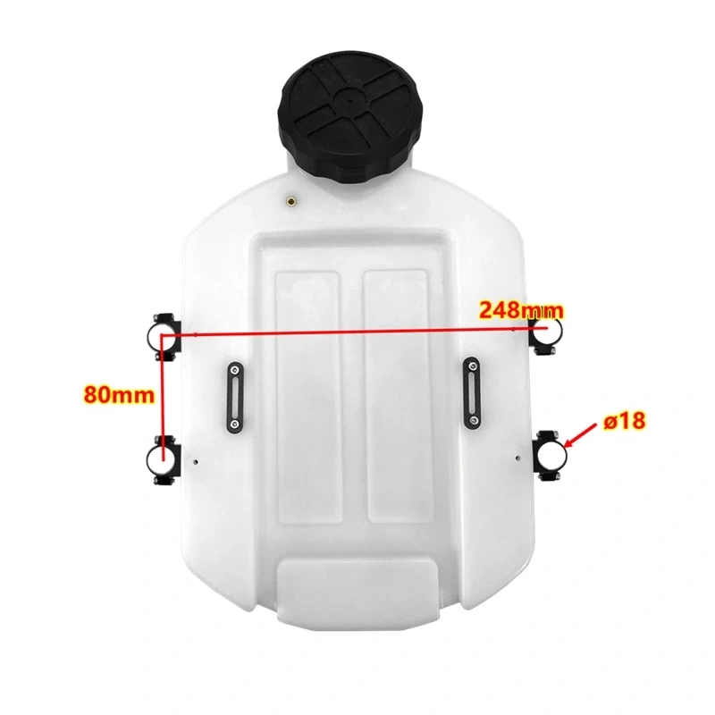 6L 6kg Drone Chemical Tank Water Container for Agricultural Sprayer Seeds Fertilizer Storage  Plastic Box