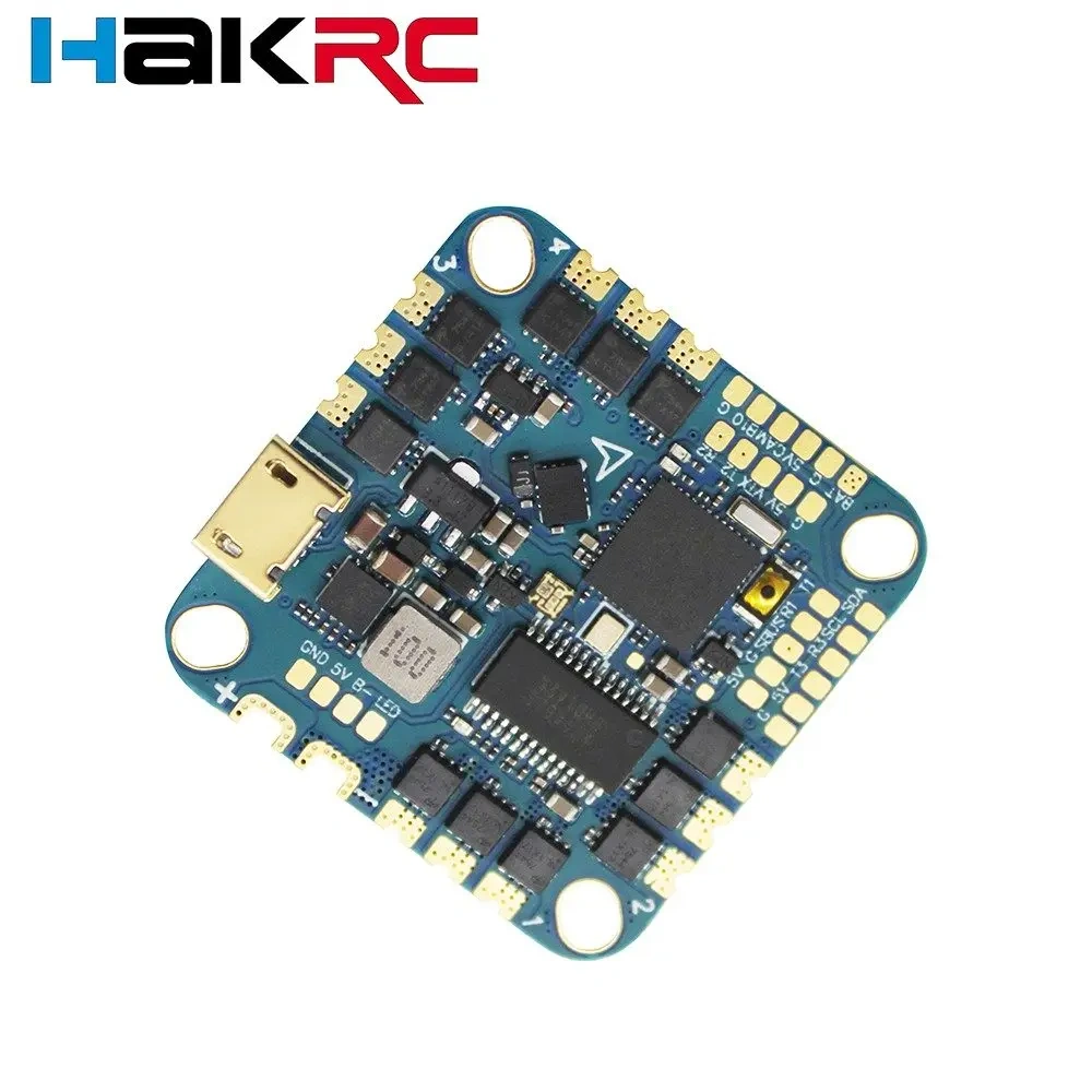 HAKRC 40A AIO F411 26mm Flight Controller - All-in-One with Blackbox for Tiny Whoop & Toothpick FPV Racing Drones