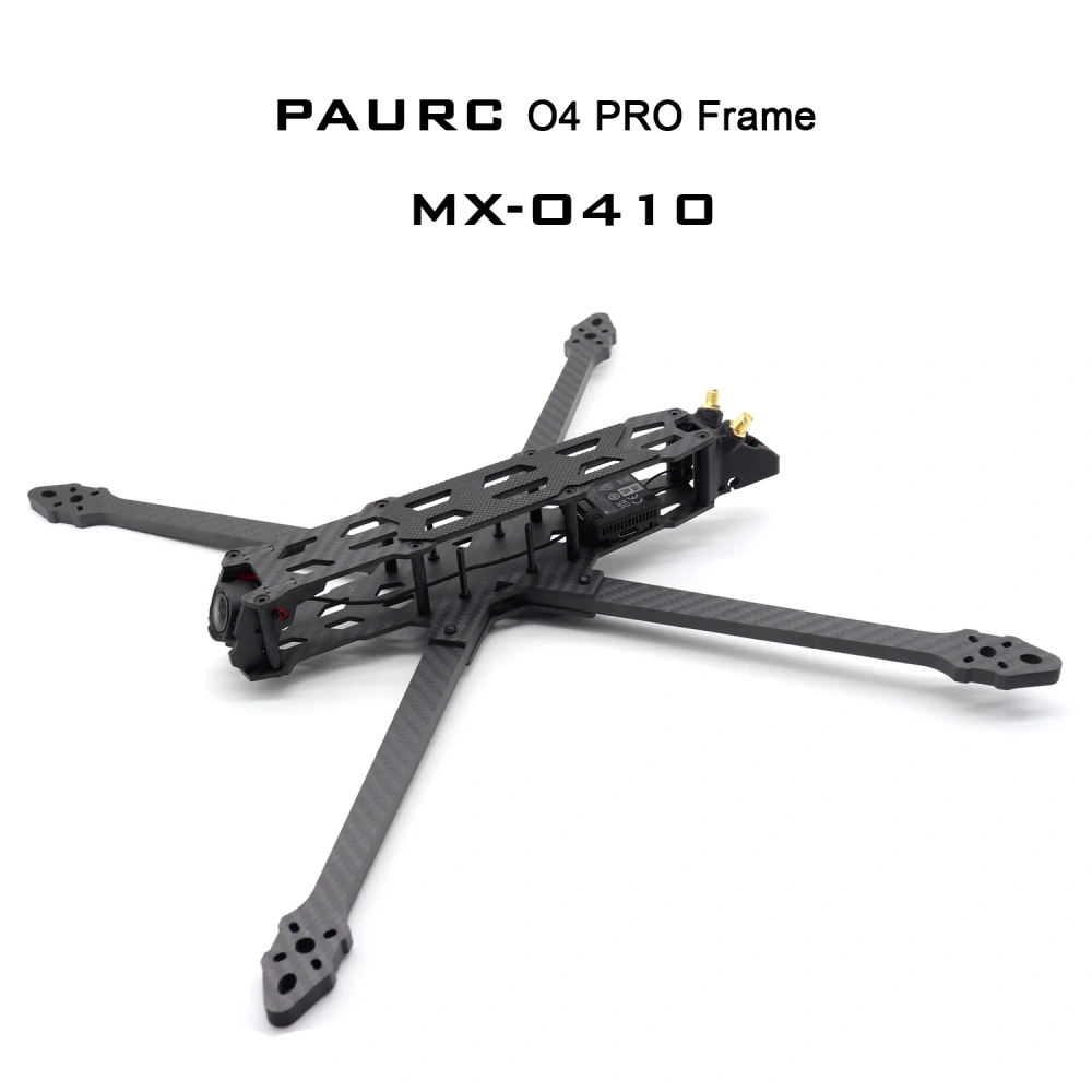 PAURC MX-O410 O4 PRO 10 Inch Long Range FPV Frame Integrated Antenna Design for Endurance Flight