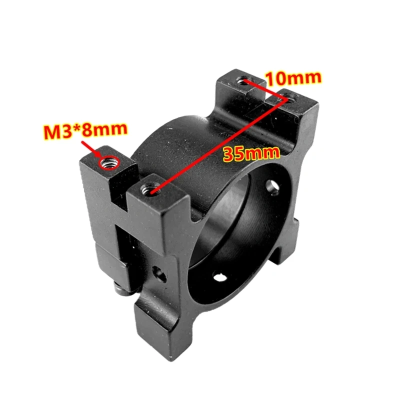 JMRRC 30mm Aluminum Tube Clamp Clip for Multi-rotor Agricultural Sprayer Aerial Photography Drone Arm Mounting Bracket
