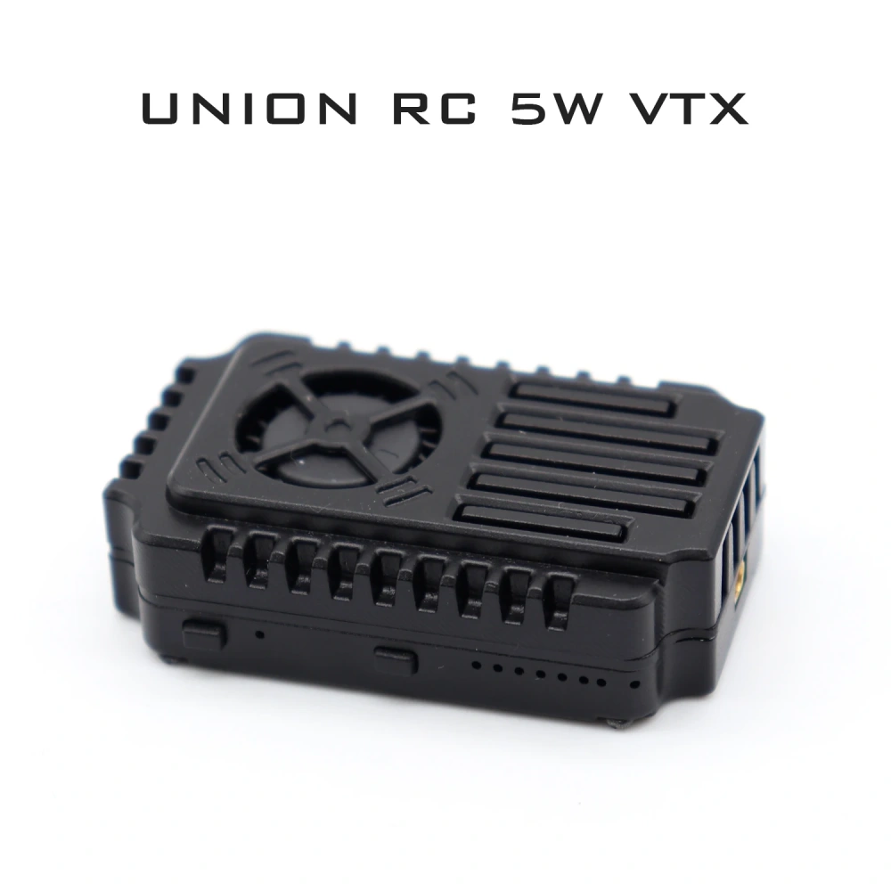 UNIONRC 5.8GHz 5W 80CH FPV Video Transmitter - High Power VTX for Extreme Long Range & Penetration, Smart Audio Support
