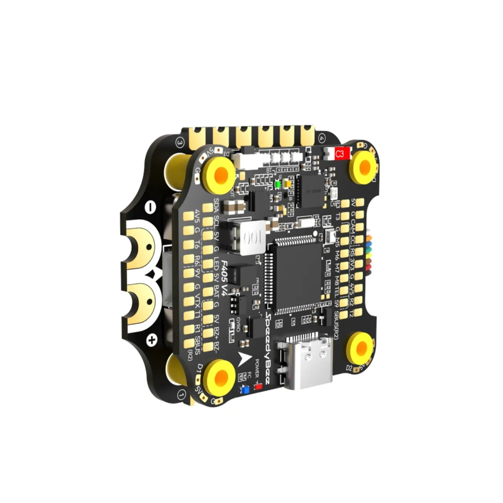 SpeedyBee F405 V4 & 60A 4in1 ESC Flight Stack BLHeli_S All in One FPV Drone FC ESC Combo