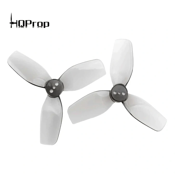 HQProp DT63mm X3 V2 2.5" 3-Blade FPV Drone Propeller (2CW+2CCW) Gray for BEE25 Whoop