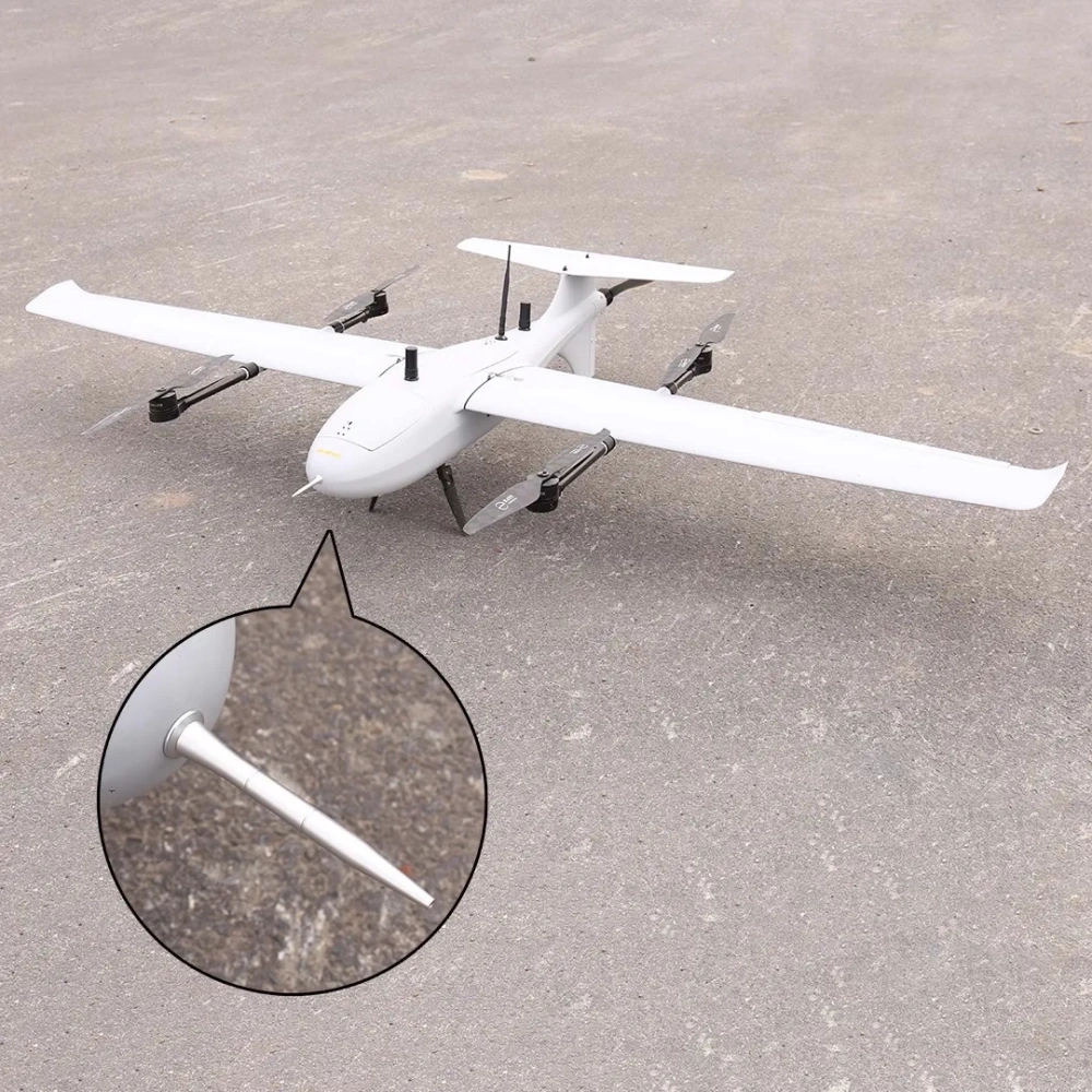 VTOL Airspeed Sensor for Drones APM/PX4 Compatible Aluminum Pitot Tube with Anti Icing Includes Barometer Shield for UAV