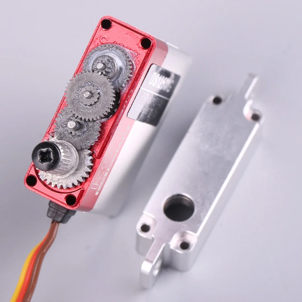 KST DS125MG Digital Metal Gear Servo - 7kg 0.07sec High Speed for Competition Gliders (CNC Aluminum Case, 6-7.4V)