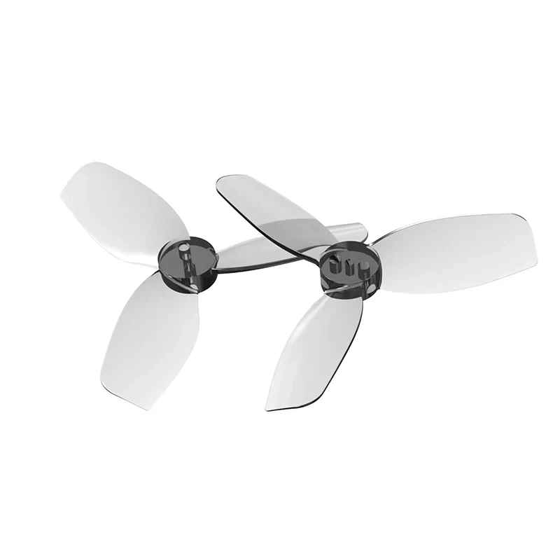 HQProp DT63mm X3 V2 2.5" 3-Blade FPV Drone Propeller (2CW+2CCW) Gray for BEE25 Whoop
