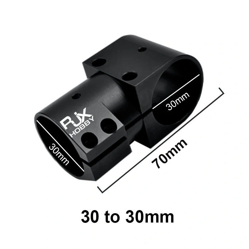 3-Way Carbon Fiber Tube Clamp Mount 16 20 25 30 40mm for DJI Agricultural Drone Landing Gear Frame Tri-T connector Adapter RJX