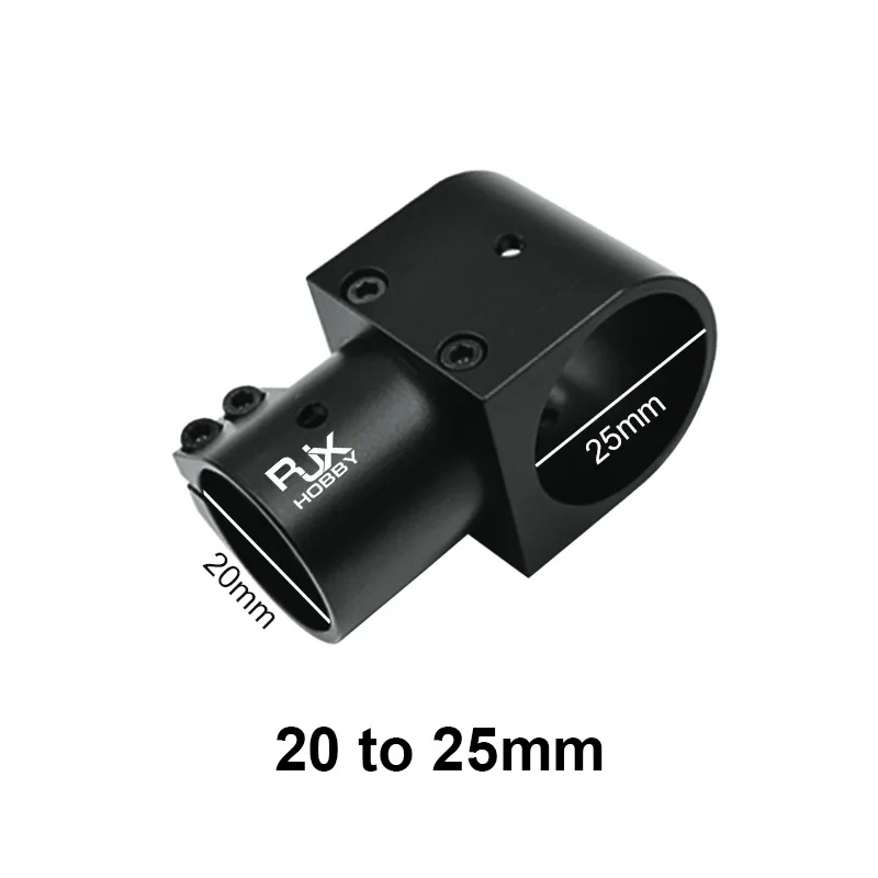 3-Way Carbon Fiber Tube Clamp Mount 16 20 25 30 40mm for DJI Agricultural Drone Landing Gear Frame Tri-T connector Adapter RJX