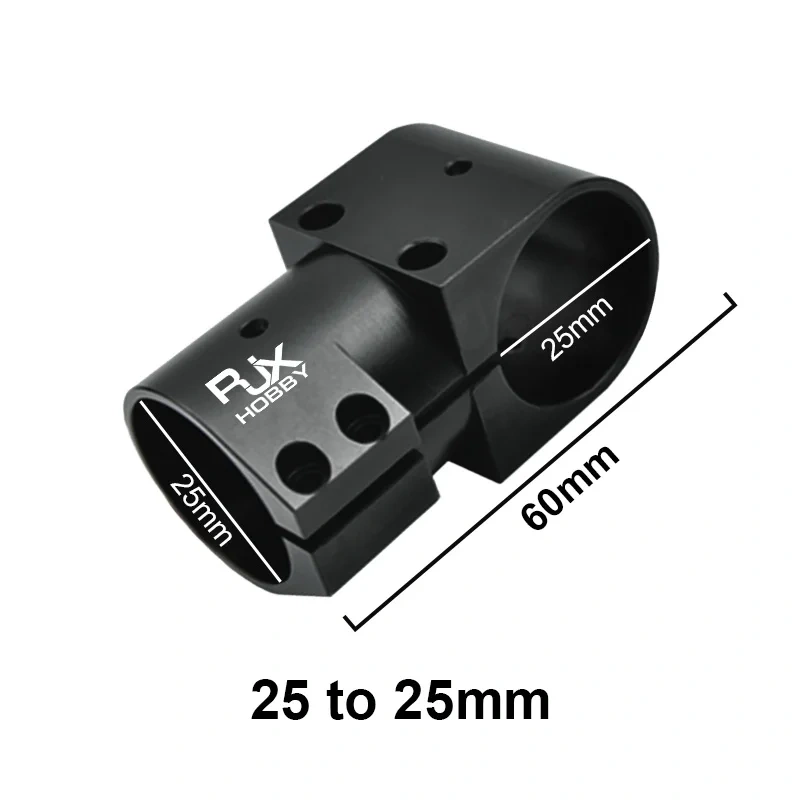 3-Way Carbon Fiber Tube Clamp Mount 16 20 25 30 40mm for DJI Agricultural Drone Landing Gear Frame Tri-T connector Adapter RJX