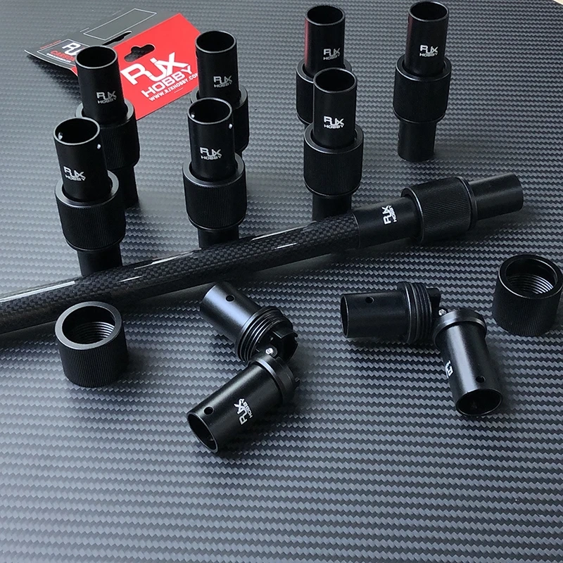 Self-Locking Folding Clamp 16 20 30 35 40 50mm for Carbon Fiber Tube Agricultural Drone Frame Hinge Joint Quick Release Lock RJX