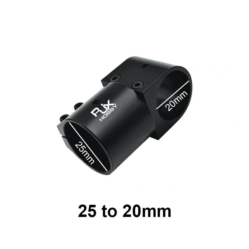 3-Way Carbon Fiber Tube Clamp Mount 16 20 25 30 40mm for DJI Agricultural Drone Landing Gear Frame Tri-T connector Adapter RJX