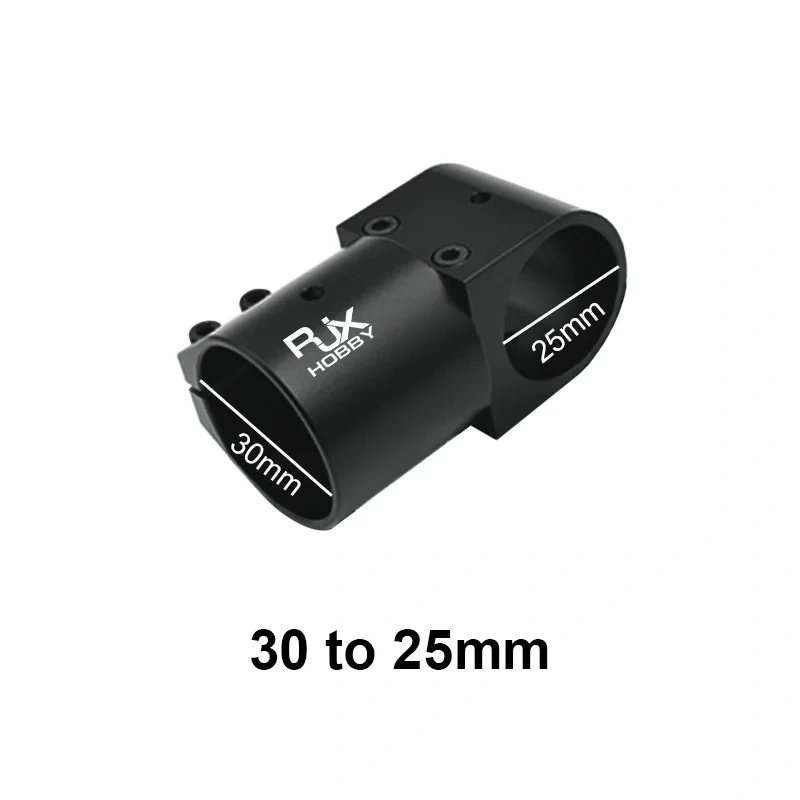3-Way Carbon Fiber Tube Clamp Mount 16 20 25 30 40mm for DJI Agricultural Drone Landing Gear Frame Tri-T connector Adapter RJX