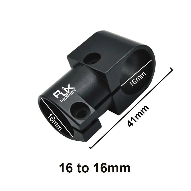 3-Way Carbon Fiber Tube Clamp Mount 16 20 25 30 40mm for DJI Agricultural Drone Landing Gear Frame Tri-T connector Adapter RJX