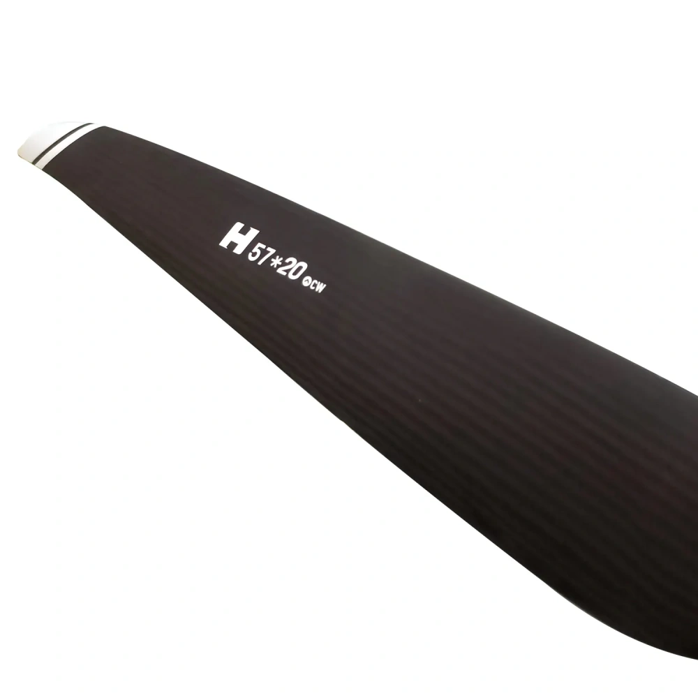 57x20in Carbon Fiber Propeller CW+CCW for HW X13 Motor Large Prop for Heavy Lift RC Drone Aircraft