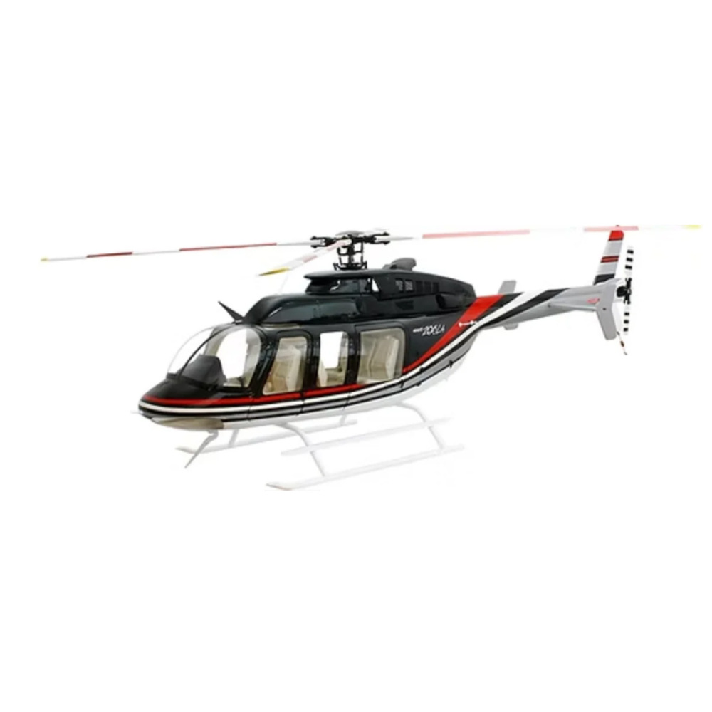 ROBAN 700 Size B407 ARF BRW Scale Helicopter Fuselage Fiberglass Body Shell with Mechanics Ready