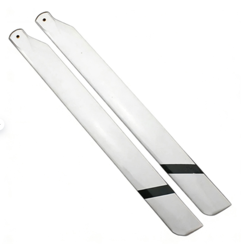 FW450L 465 480 Helicopter 360mm Fiber Glass Main Rotor Blades for ALZRC Devil 480 Gaui X3 Align 450L RC Parts
