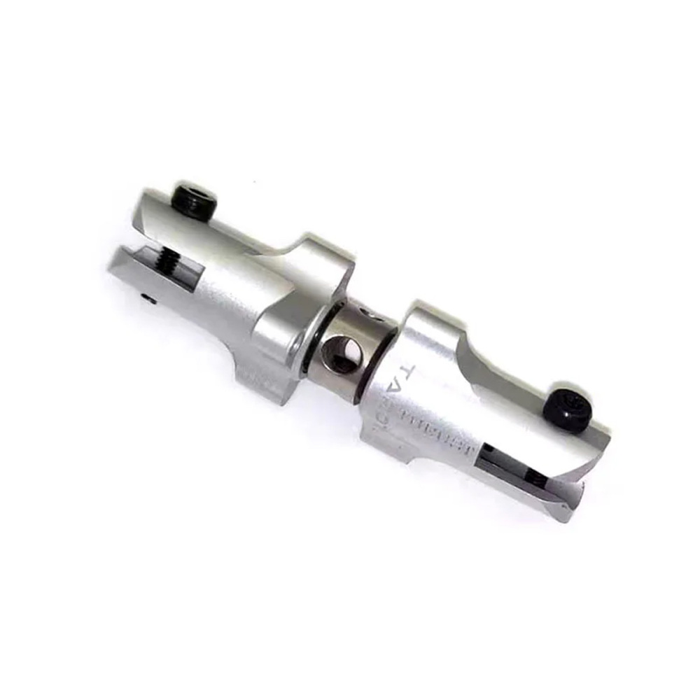 Tarot 450 Helicopter Tail Rotor Grip Set with Thrust Bearing Silver/Orange Tail Blade Holder for RC Helicopter Parts