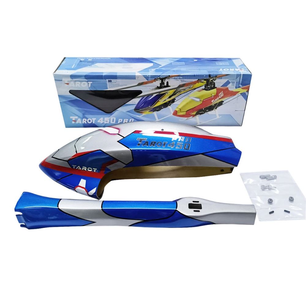 Tarot 450PRO Full Canopy Cover TL2847 TL2857 TL2842 Complete Body Shell for RC Helicopter Upgrade Model