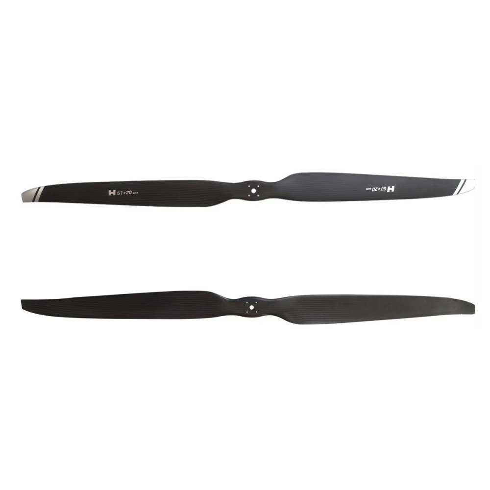 57x20in Carbon Fiber Propeller CW+CCW for HW X13 Motor Large Prop for Heavy Lift RC Drone Aircraft