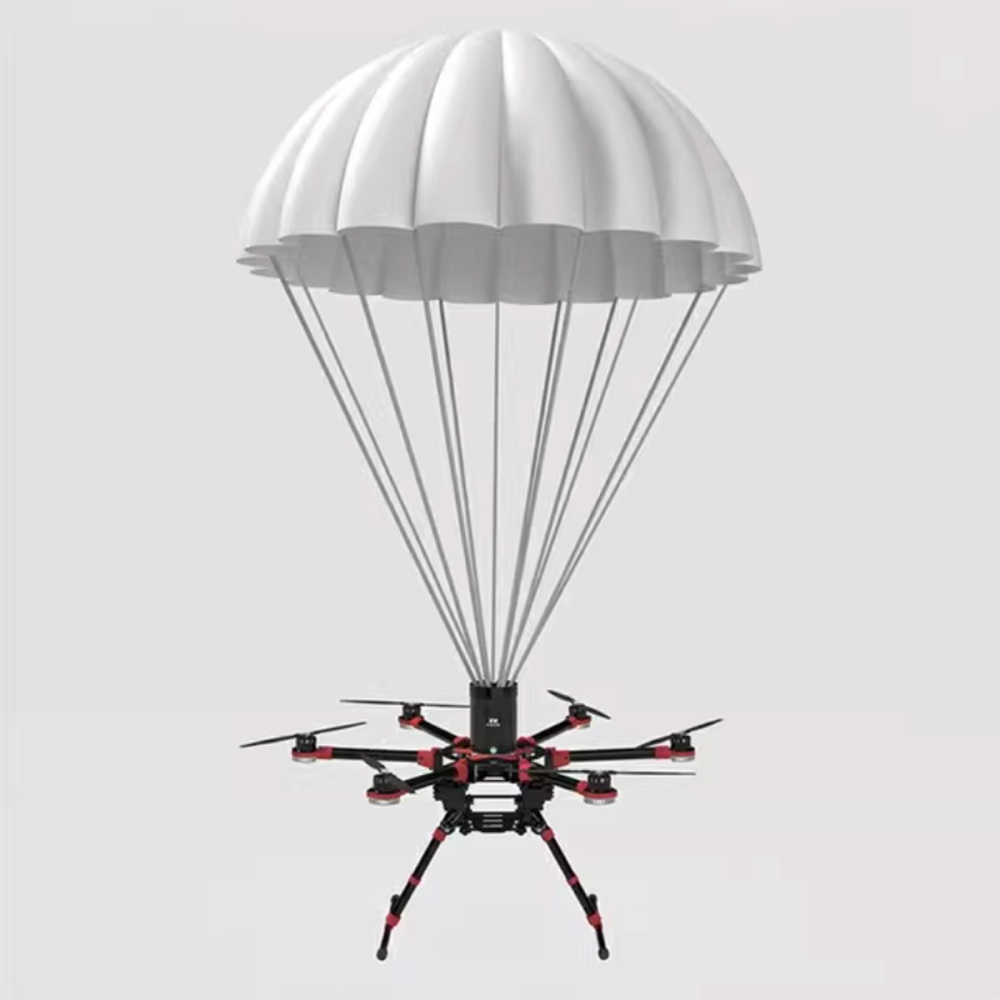 XAERO Drone Parachute for Fixed-Wing Multi-Rotor Drones Reusable Safety Parachute for Crash Protection