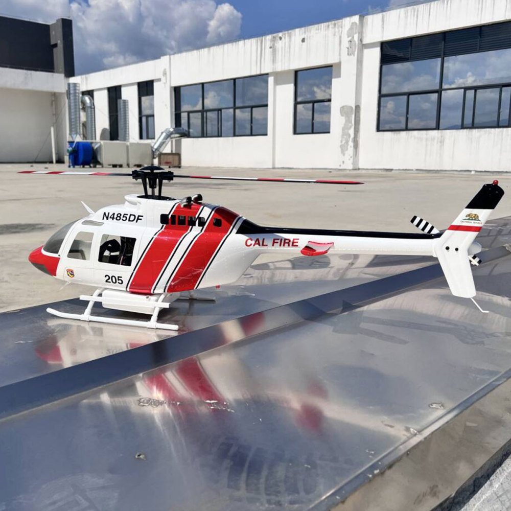 ROBAN 470 Size Bell 206 JetRanger RTF Helicopter - Ready to Fly Scale Model with One-Key Return & Auto Hover