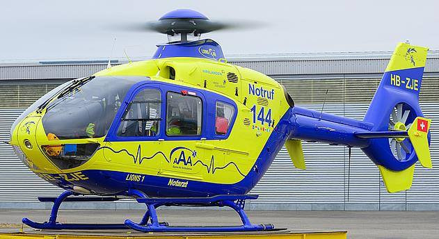 ROBAN 800 Size EC-135 ARF Lions Air Scale Helicopter Fuselage Fiberglass Body Shell with Mechanics Ready