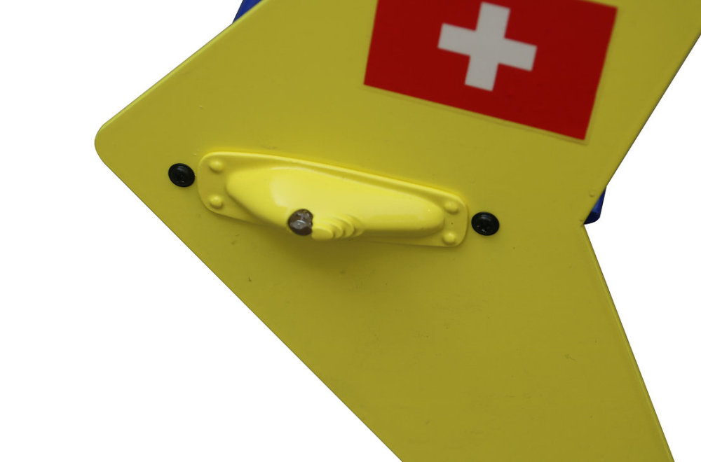 ROBAN 800 Size EC-135 ARF Lions Air Scale Helicopter Fuselage Fiberglass Body Shell with Mechanics Ready