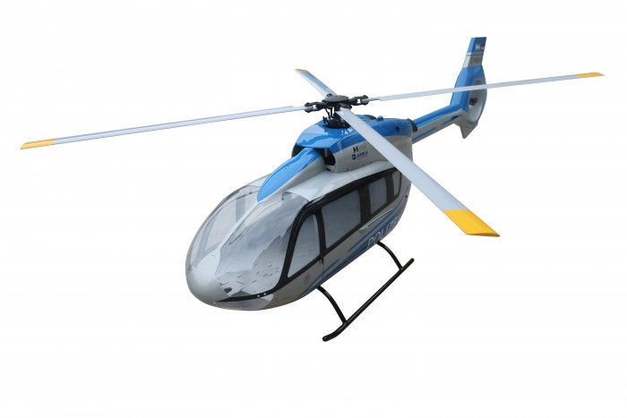 ROBAN 800 Size EC-145 T2 ARF Bundespolizei Scale Helicopter Fuselage Fiberglass Body Shell with Mechanics Ready