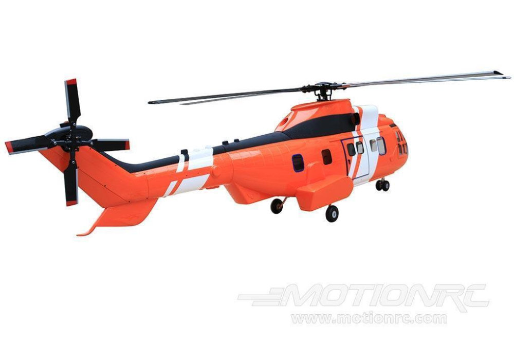 ROBAN 800 Size EC-225 ARF Super Puma Salvamento Scale Helicopter Fuselage Fiberglass Body Shell with Mechanics Ready