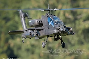 ROBAN 700 Size AH-64 ARF Army Scale Helicopter Fuselage Fiberglass Body Shell with Mechanics Ready