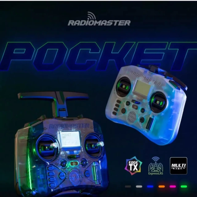 Radiomaster Pocket Remote Control FPV Traverse Aircraft Model Portable Personalized CC2500 ELRS Protocol