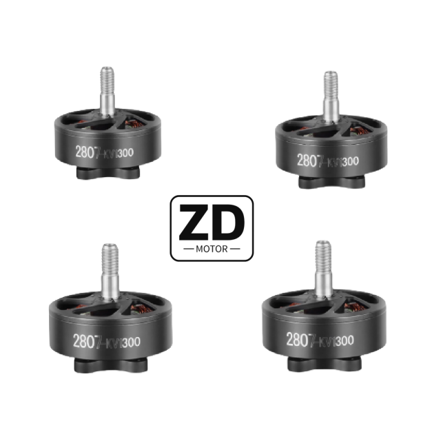 Hot Seller  7-Inch FPV Drone 2807-kv1300 Motor Max thrust1.91kg Racing Brushless Motor 7-inch Propeller 7045