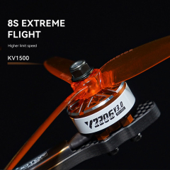 V2306 V3.0 KV1500/1750/1950/2550 Low Noise Brushless DC Motor for FPV Racing Drones with CE/ROHS/FCC/ISO