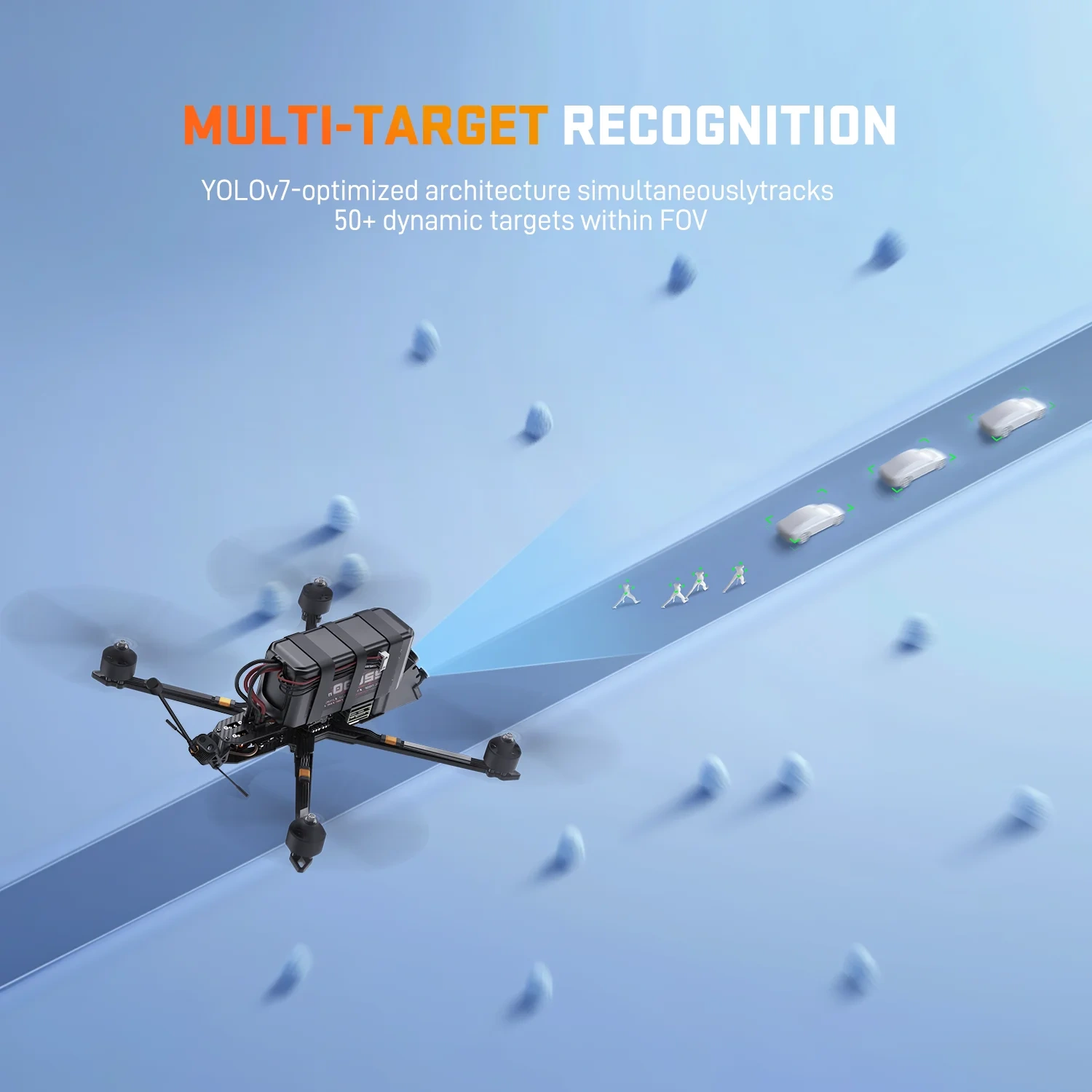 SL Airforce FPV AI VisionCube Kit FPV AI Camera Module for Ultra-long-range Target Recognition Tracking FPV Drone Accessories