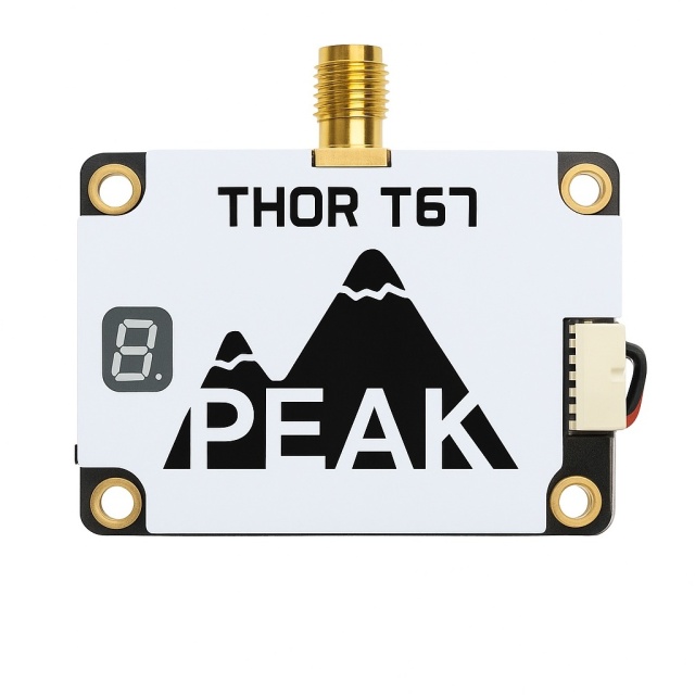 THOR T67 Long-Range 5.8GHz FPV Video Transmitter PEAK Series High Power VTX