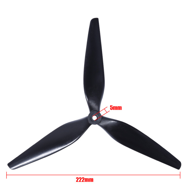 HQProp 10X5X3 1050 Glass Fiber Reinforced Nylon 2 Pairs (2CW+2CCW) Drones Accessories for RC 10 Inch FPV Drone DIY Parts