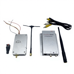 Kimpok 1.5G 5W FPV VTX VRX Video Transmitter Receiver, 1505M-1680M Long-Range Signal Transmission Parts for Drone FPV Flight
