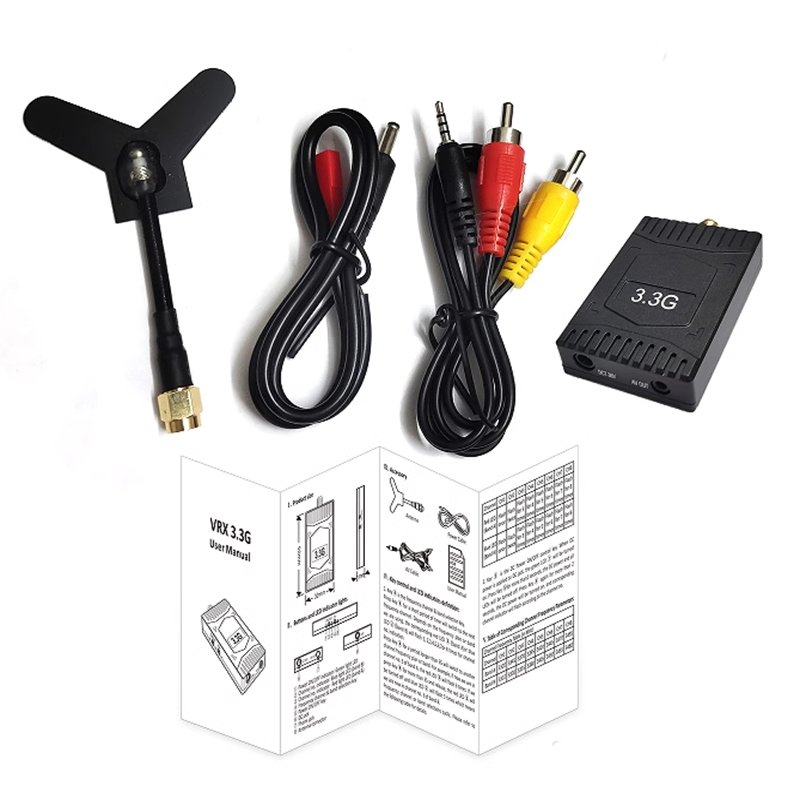 Wholesales 3.3G 4W VTX 3.3G VTX 3.3G VRX 16CH RTF Video Transmitter for FPV RC Racing Drone