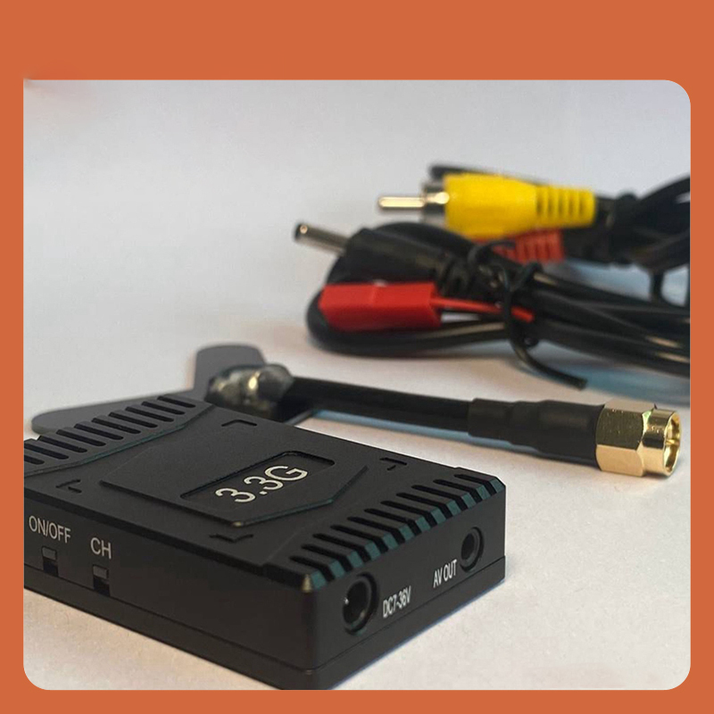 Wholesales 3.3G 4W VTX 3.3G VTX 3.3G VRX 16CH RTF Video Transmitter for FPV RC Racing Drone